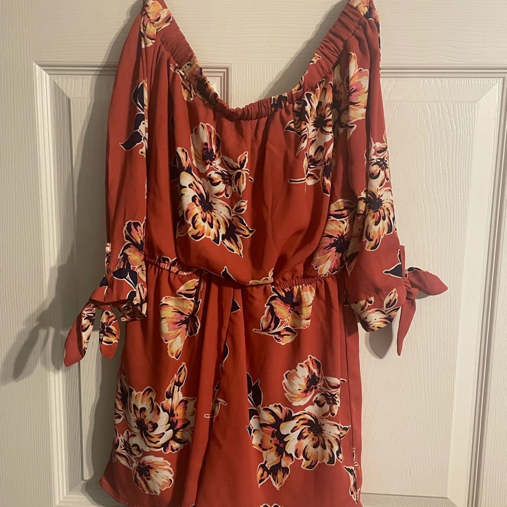 Floral romper